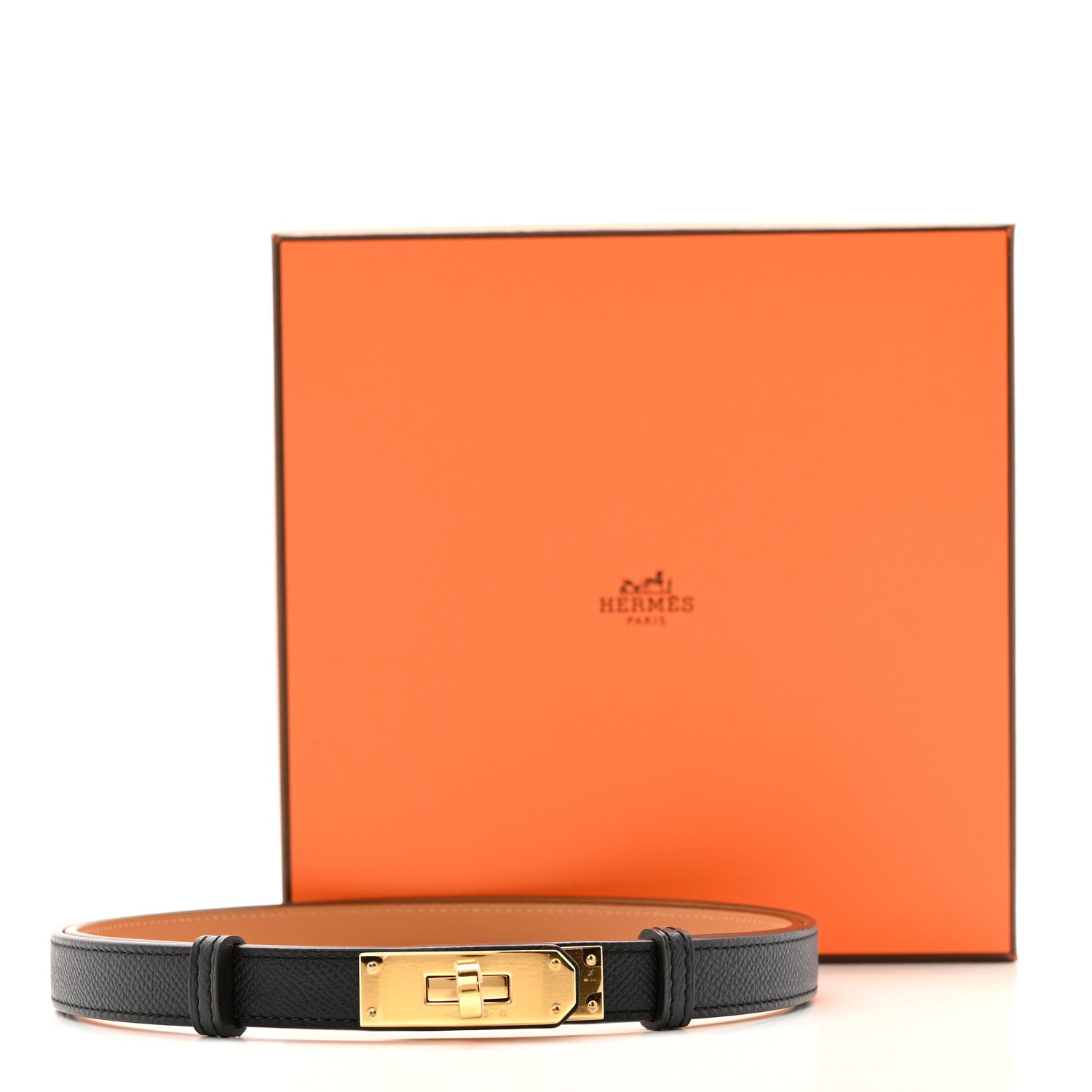 Hermes Epsom Kelly Belt Black 4 of 4