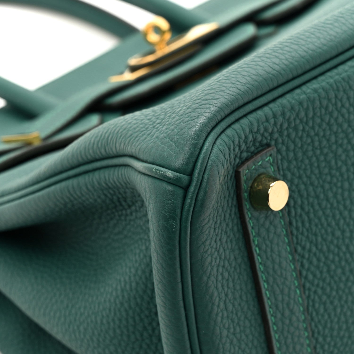 Hermes Togo Birkin 30 Malachite 9 of 14