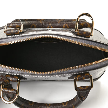 Louis Vuitton Vernis Monogram Alma BB Taupe Metallise 5 of 10