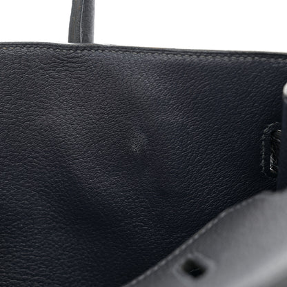 Hermes Togo HAC Birkin 32 Bleu Indigo 12 of 12