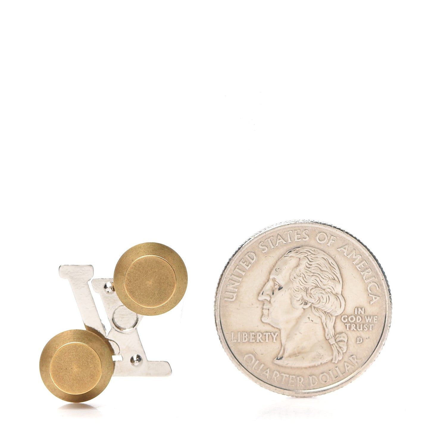 LV Initial Pin Silver