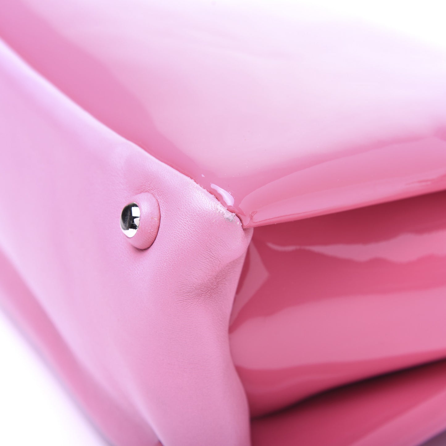 Patent Shoulder Bag Pink