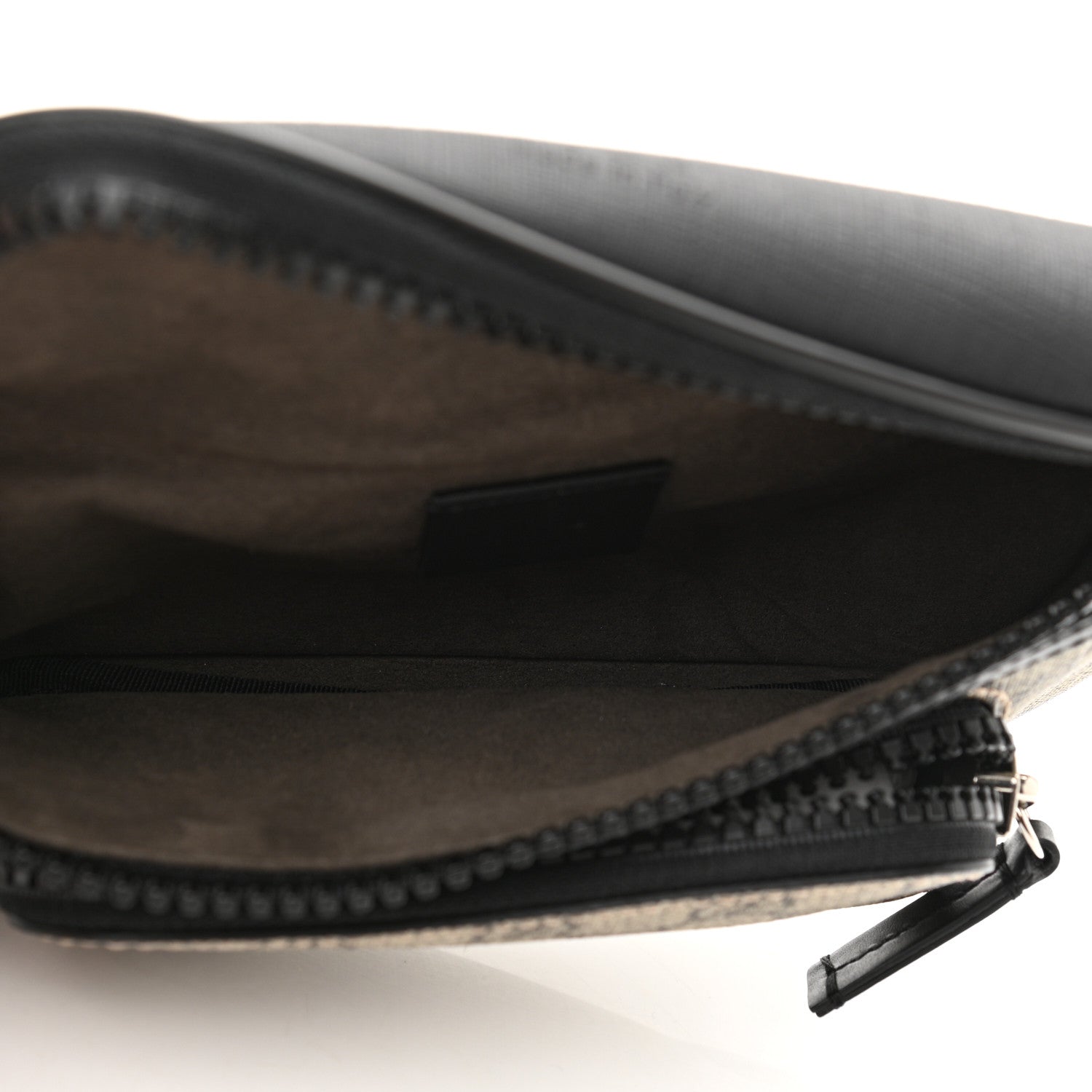Gucci GG Supreme Monogram Belt Bag Black 5 of 10
