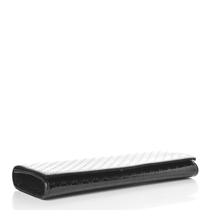 Gucci Patent Microguccissima Small Broadway Clutch Black 4 of 10