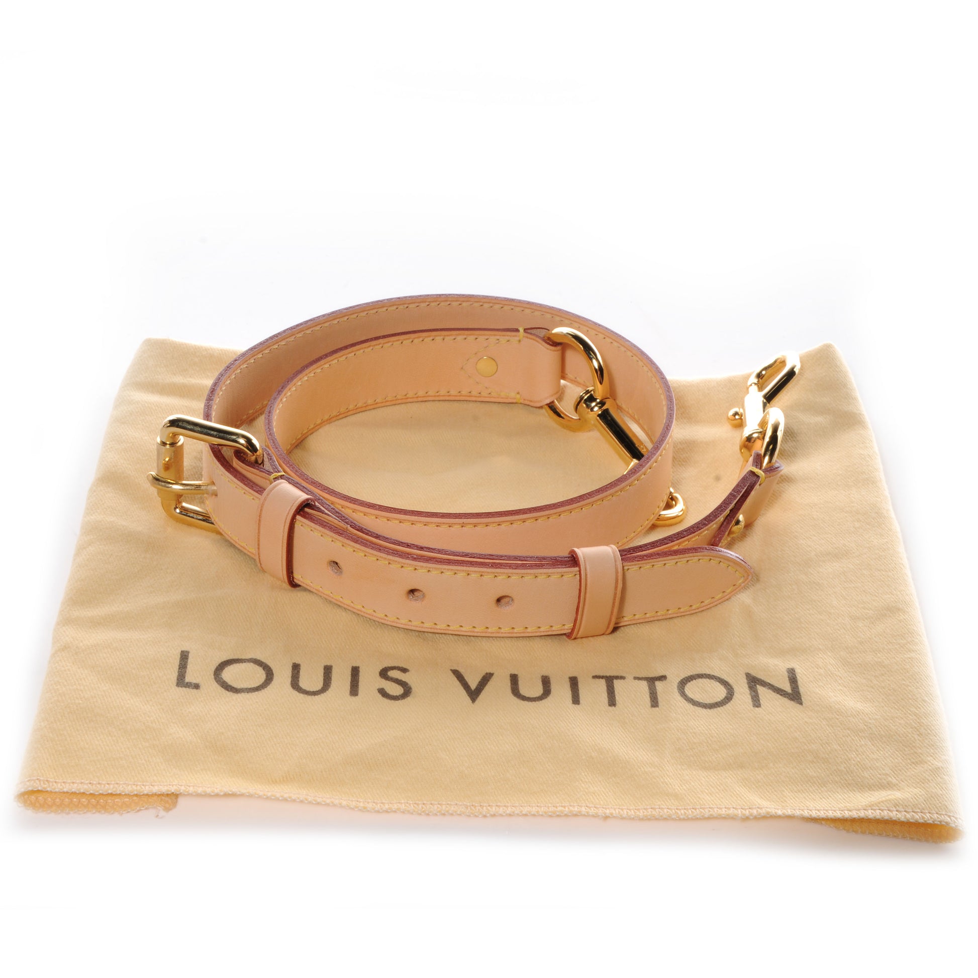 Louis Vuitton Vachetta Leather Adjustable Strap 4 of 4
