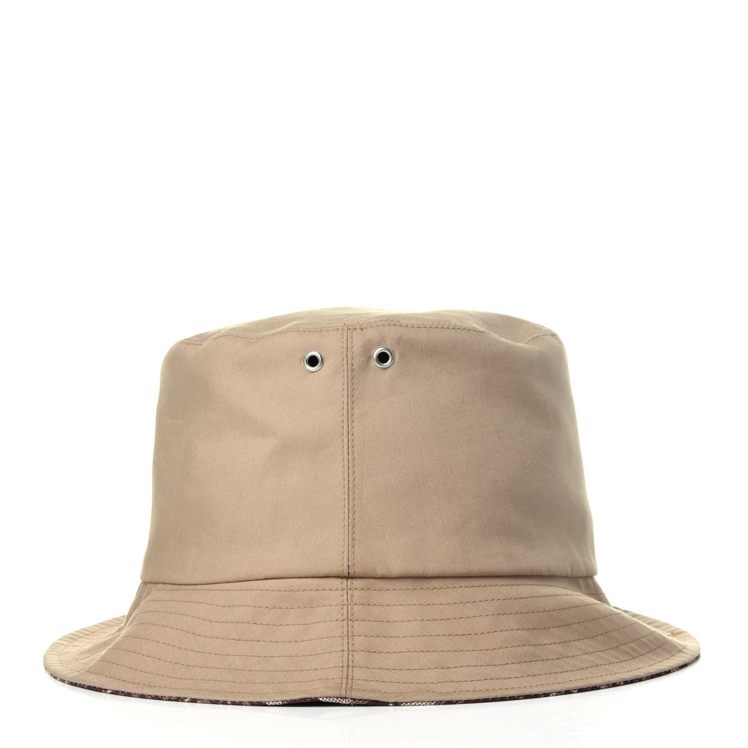 Christian Dior Polyester Cotton Oblique Teddy-D Brim Bucket Hat 57 Beige 2 of 7