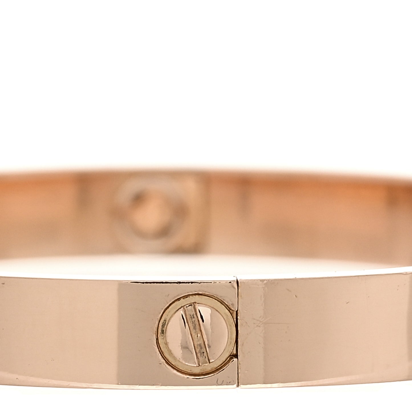 18K Pink Gold LOVE Bracelet 17