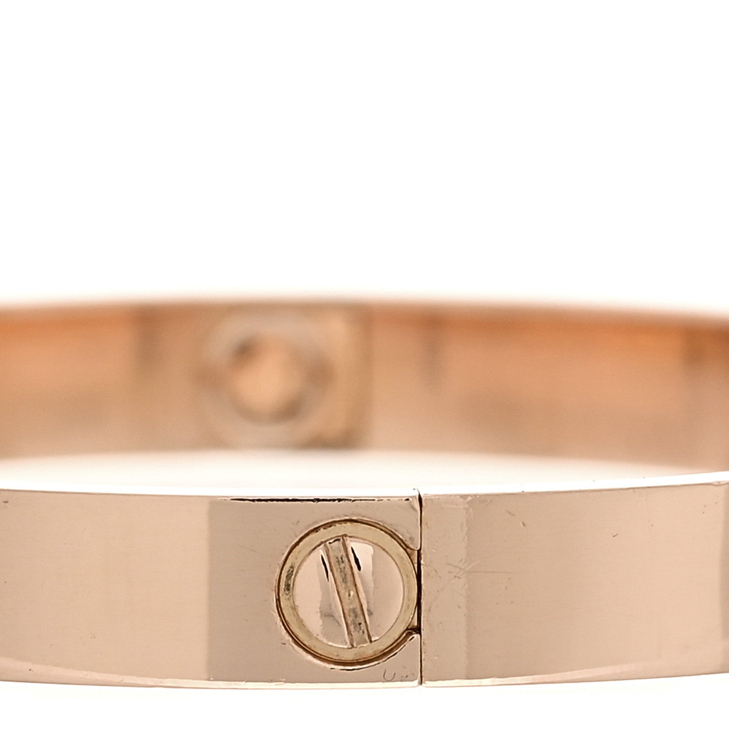 Cartier 18K Pink Gold LOVE Bracelet 17 5 of 8