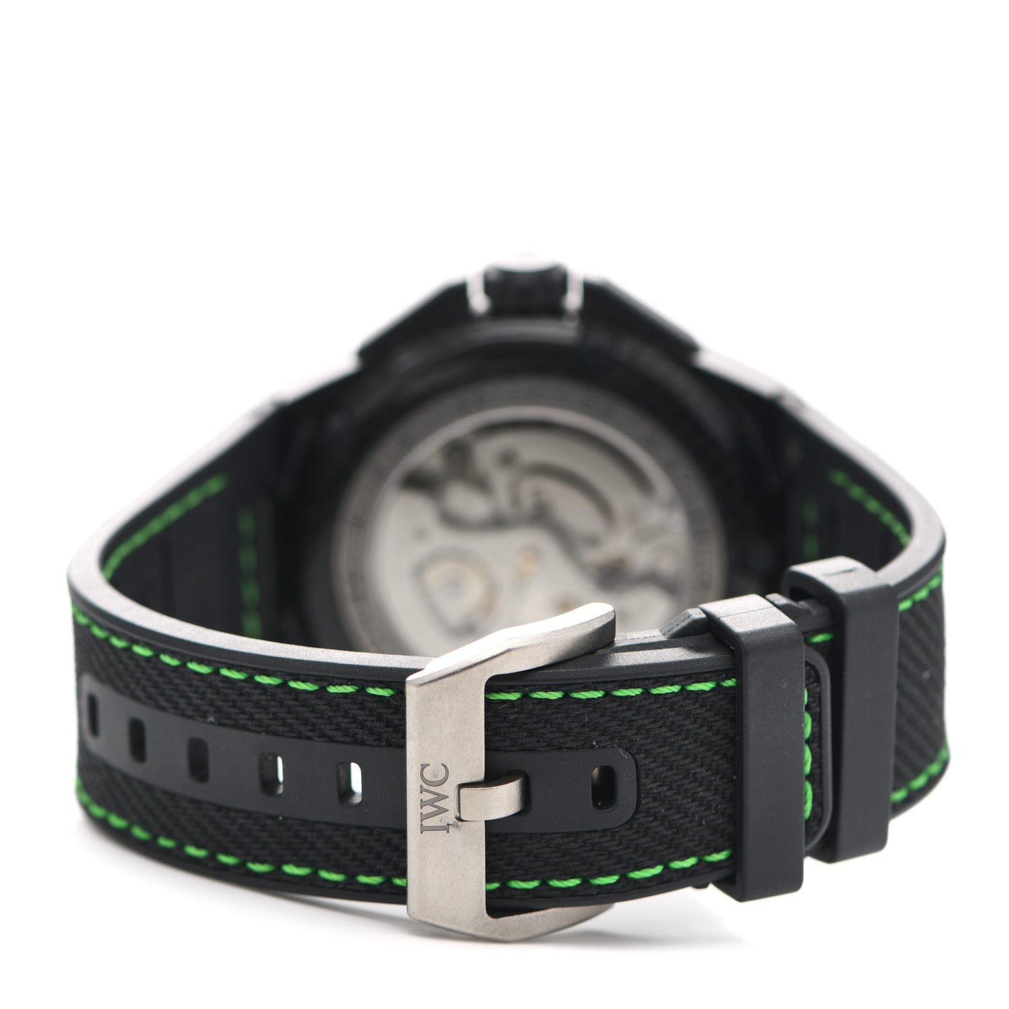Black Carbon Rubber 46mm Ingenieur Automatic Watch Black IW322404