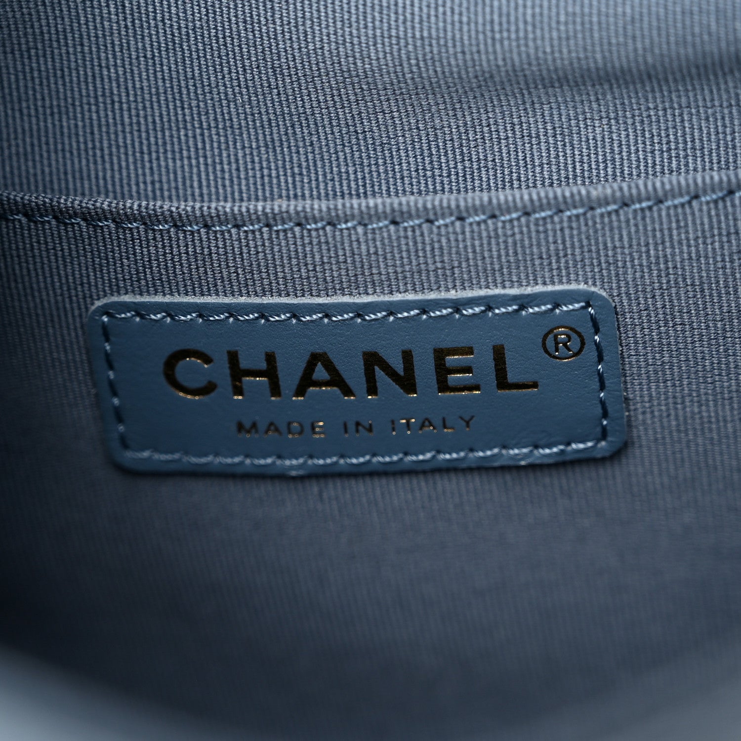 Chanel Shiny Caviar Quilted Small Cargo Duma Backpack Blue 6 of 10