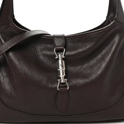 Gucci Goatskin Medium Jackie 1961 Hobo Dark Brown 8 of 10