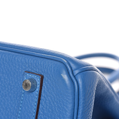 Hermes Togo Birkin 35 Bleu France 11 of 18