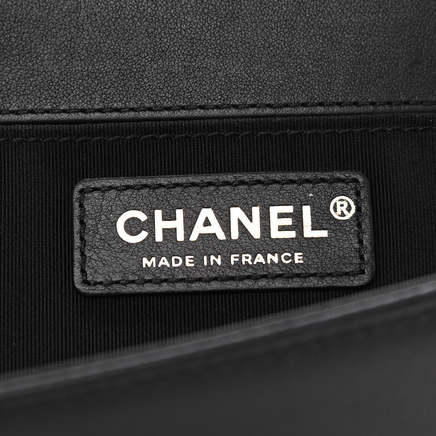 Lambskin Quilted Medium Boy Flap Black