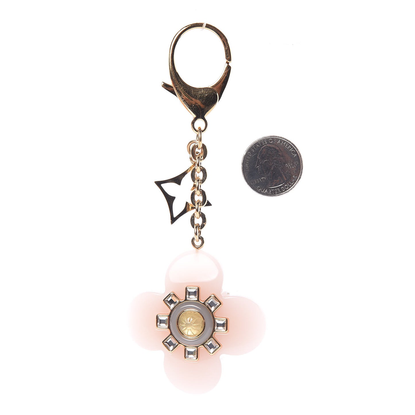 Fleur d'Etoile Bag Charm Rose