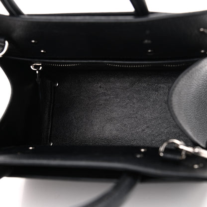 Givenchy Grained Calfskin Mini Horizon Satchel Black 5 of 9