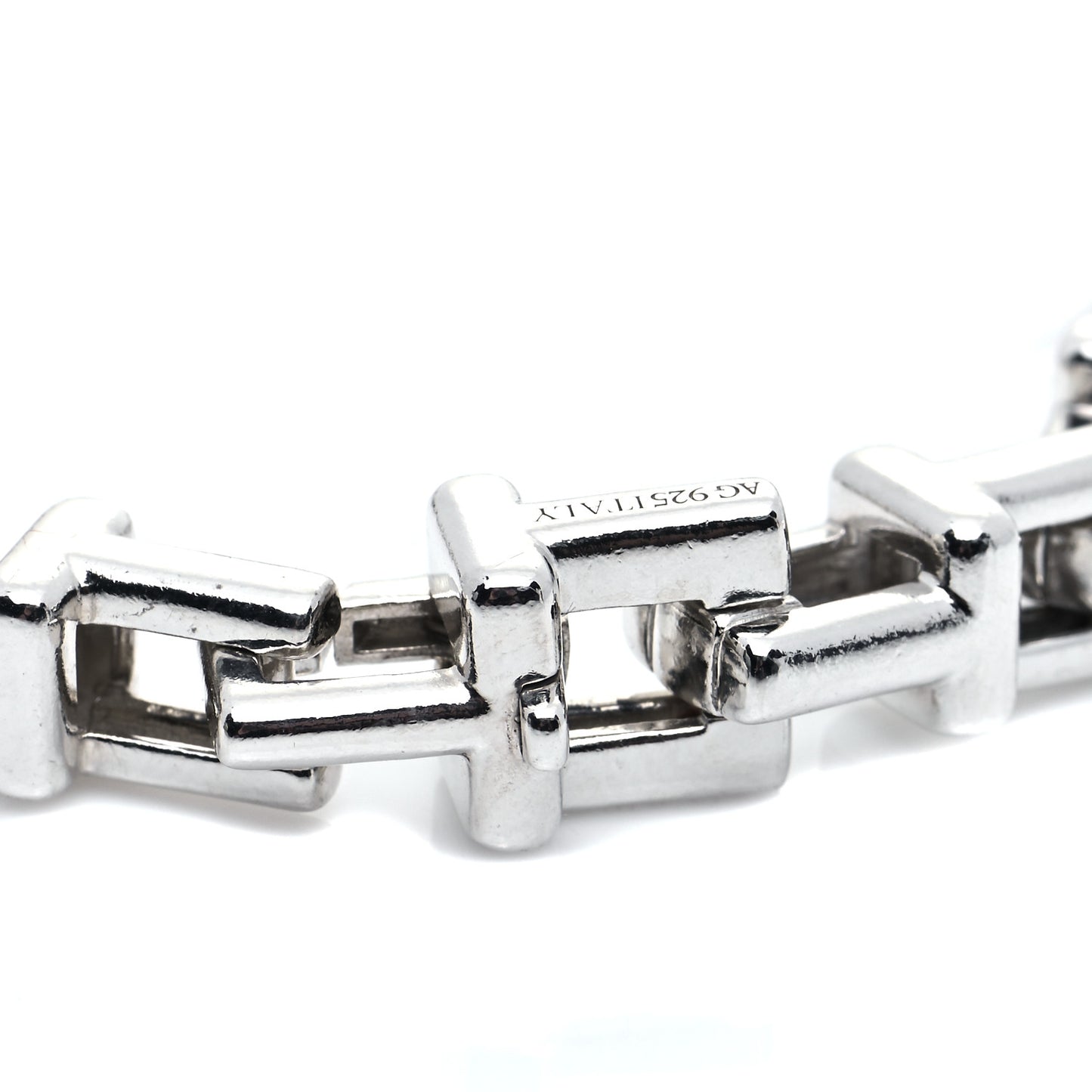 Sterling Silver T Chain Bracelet