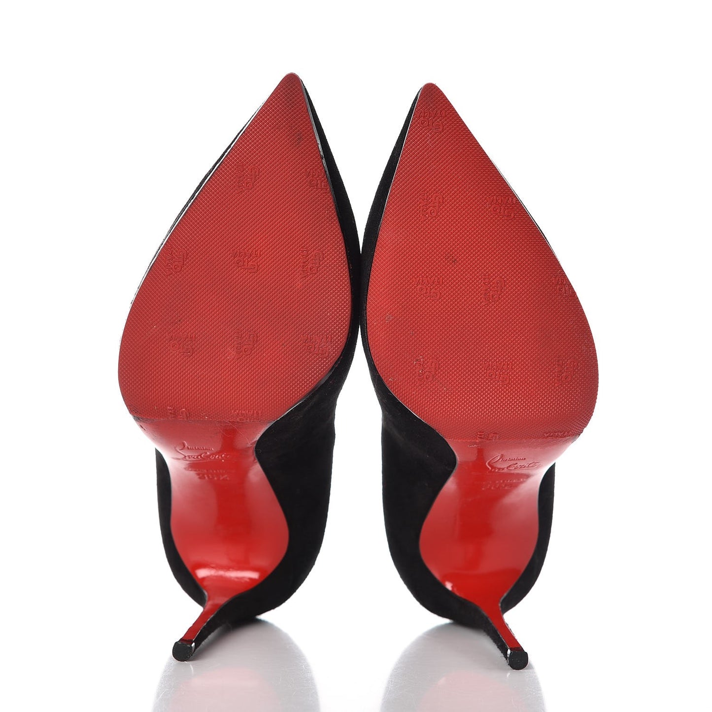 Suede Pigalle Follies 100 Pumps 36.5 Black