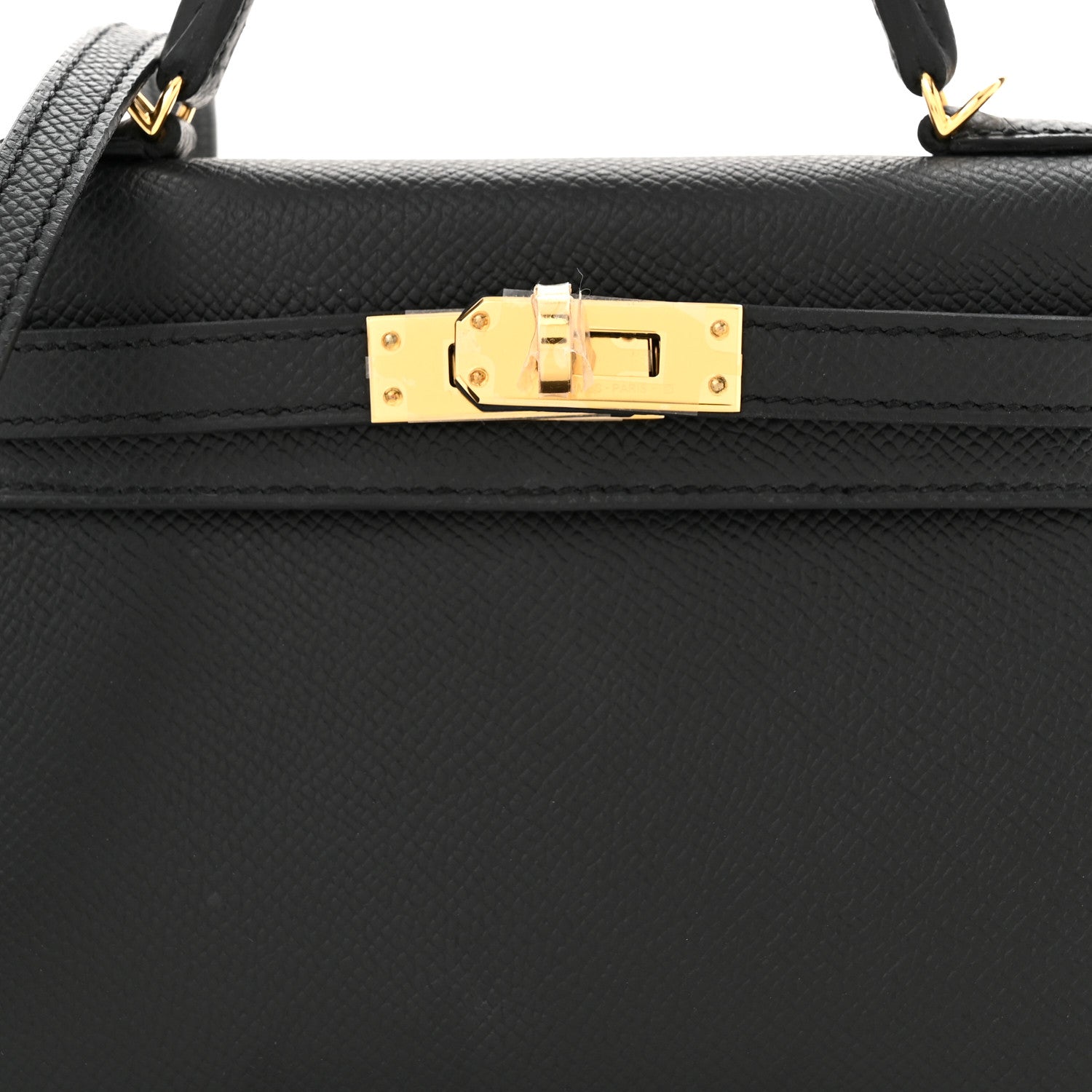 Hermes Epsom Mini Kelly Sellier 20 Black 8 of 11