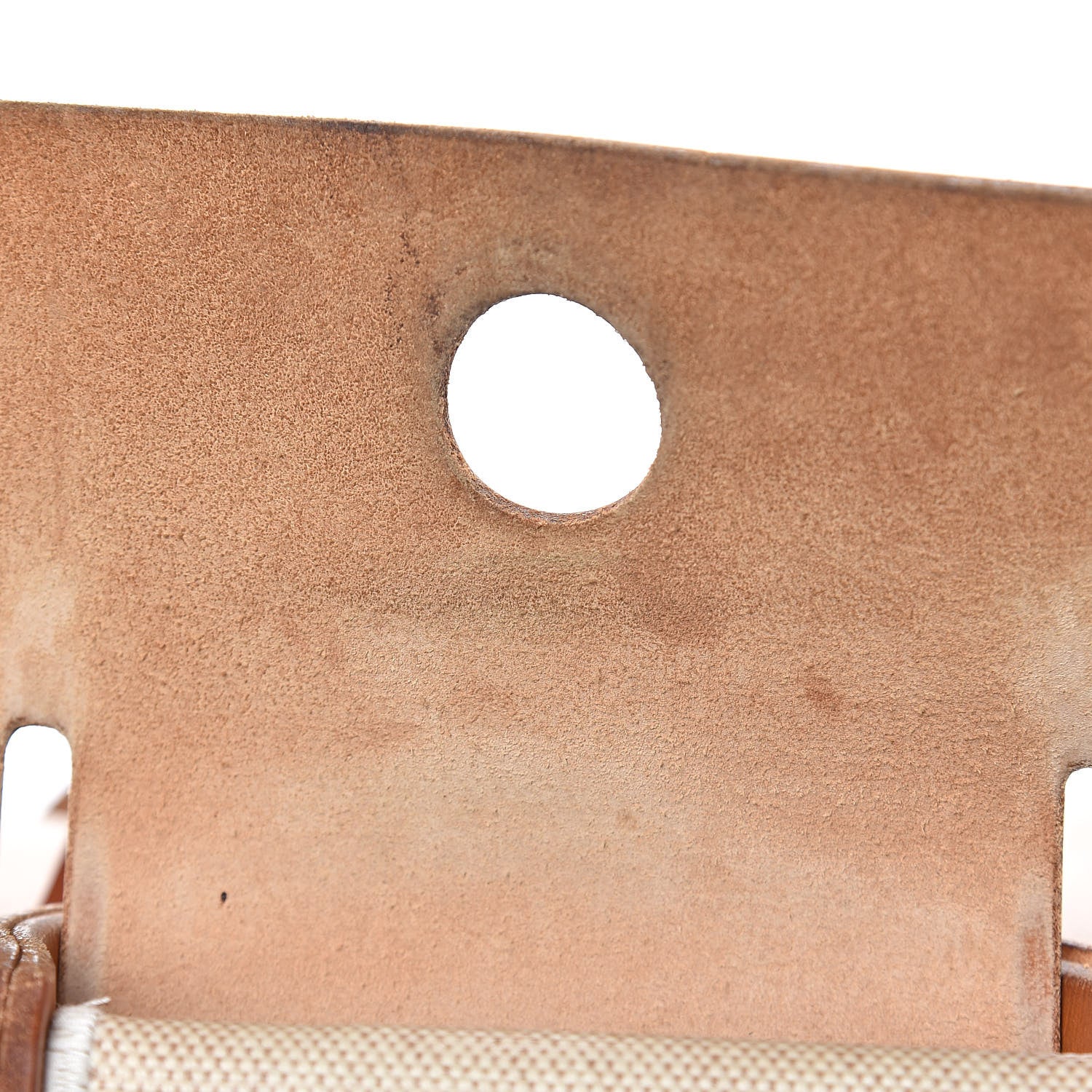 Hermes Toile Vache Calfskin Herbag 30 PM Backpack Natural 19 of 26