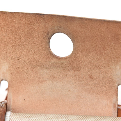 Hermes Toile Vache Calfskin Herbag 30 PM Backpack Natural 19 of 26
