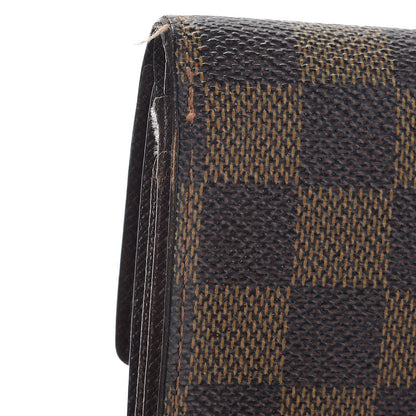 Louis Vuitton Damier Ebene Porte Tresor Etui Papier Wallet 8 of 16