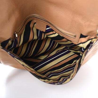 Gucci Calfskin Medium Britt Tassel Shoulder Bag Beige 5 of 13