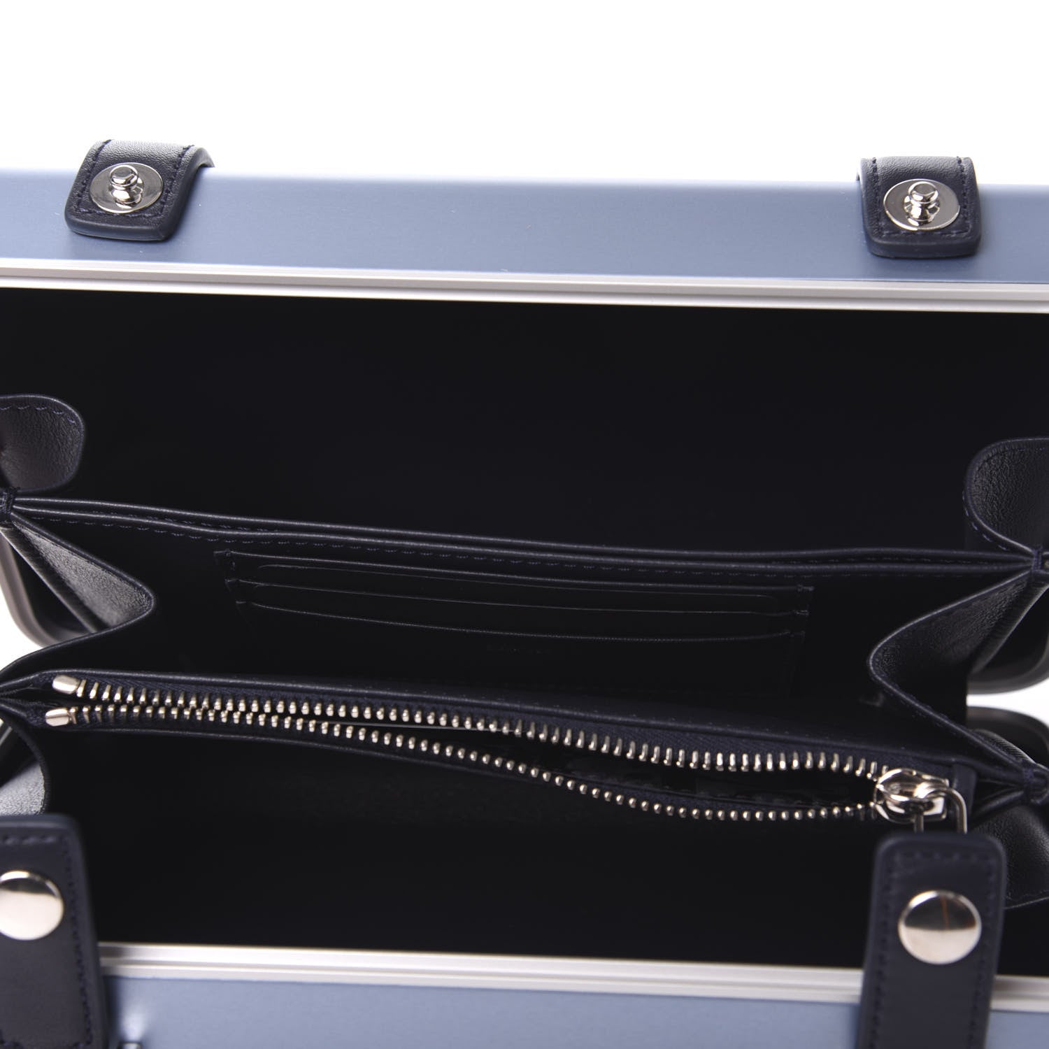 Christian Dior X RIMOWA Aluminum Personal Clutch On Strap Bleu 5 of 10