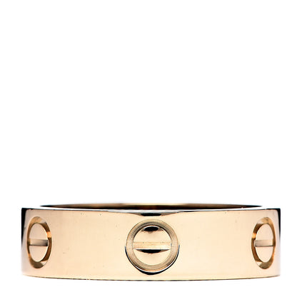 Cartier 18K Yellow Gold 5.5mm LOVE Ring 56 7.5 3 of 5