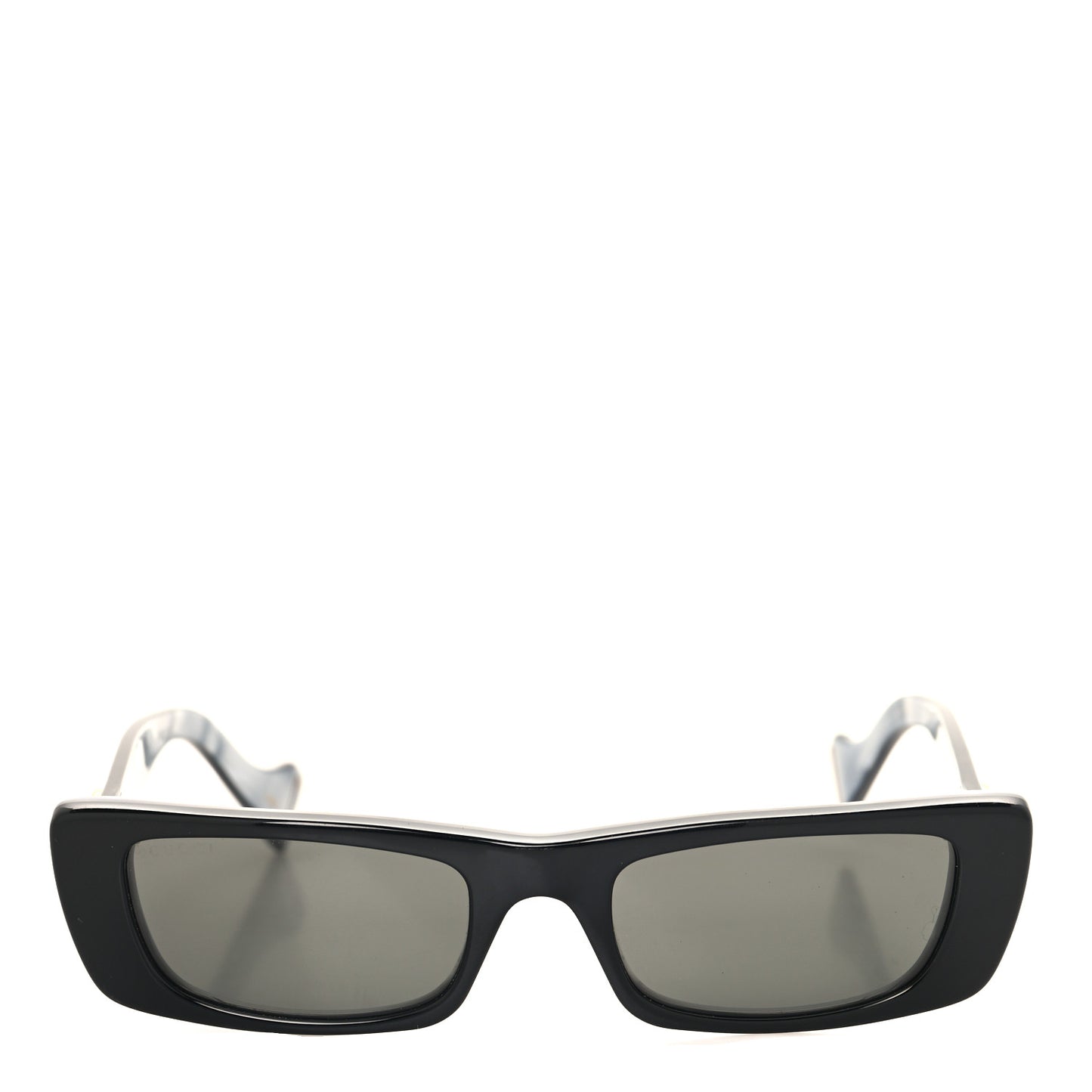 Acetate Rectangular Sunglasses GG0516S Black