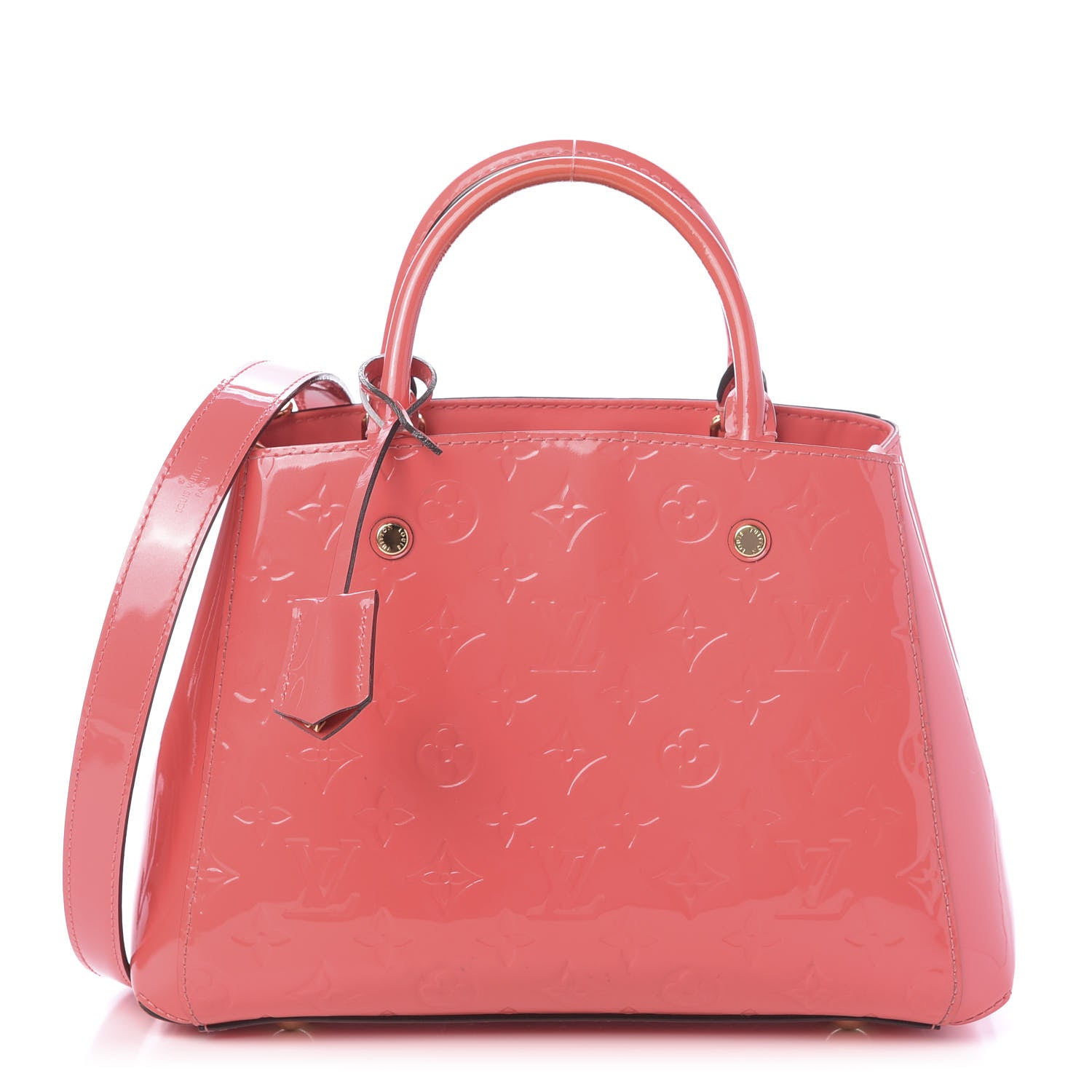 Louis Vuitton Vernis Montaigne BB Poppy 1 of 12