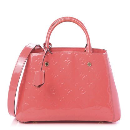 Louis Vuitton Vernis Montaigne BB Poppy 1 of 12