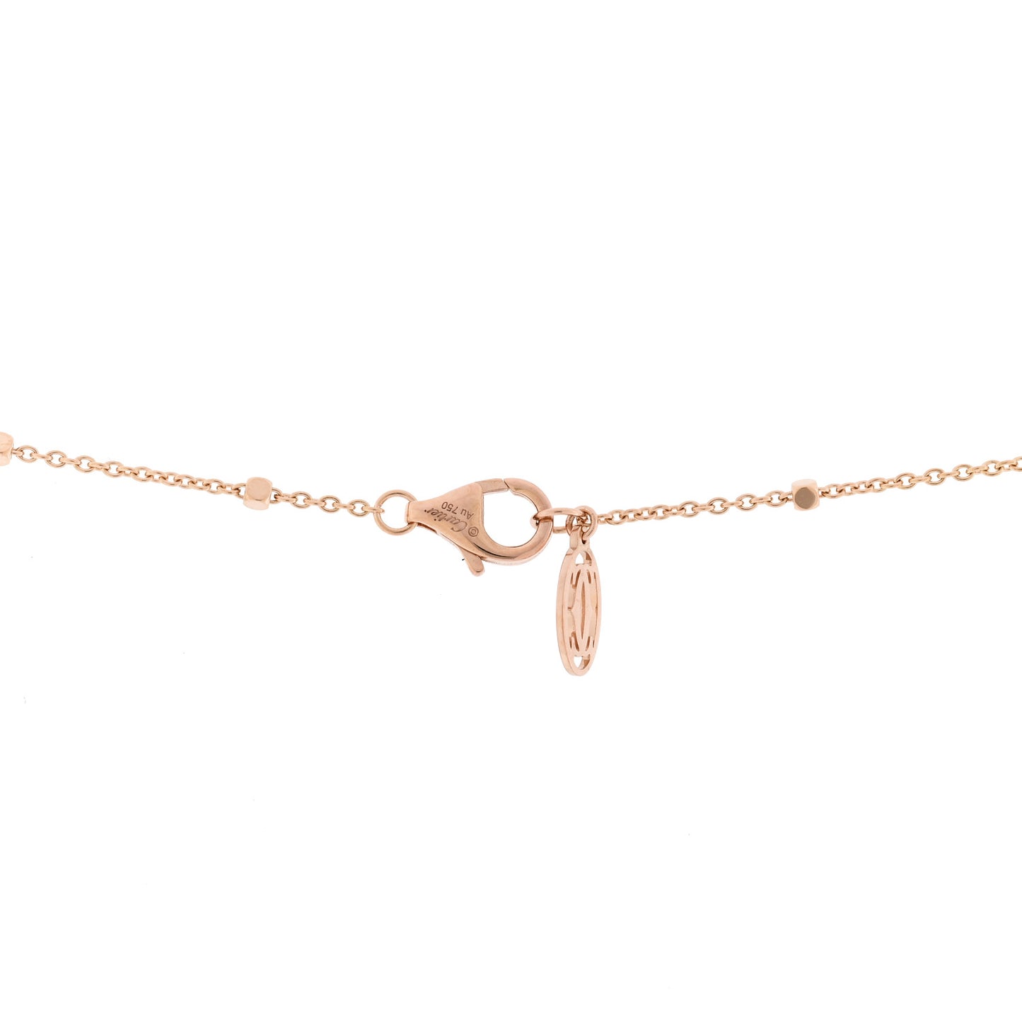 18K Pink Gold Small Clash de Cartier Necklace