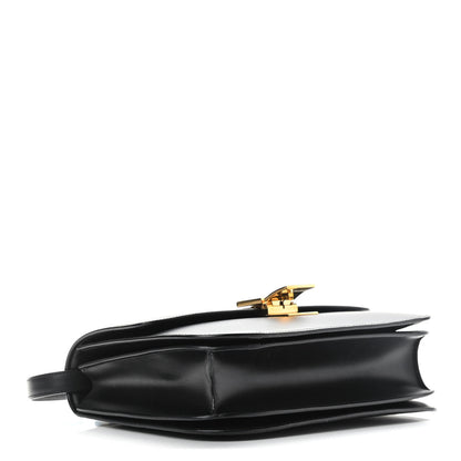 Celine Box Calfskin Medium Classic Box Flap Bag Black 4 of 12