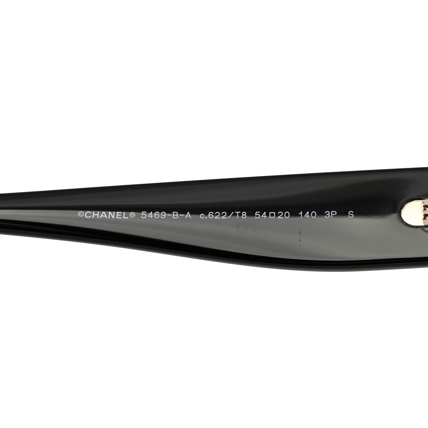 Chanel Acetate Polarized Oval CC Sunglasses 5469-B-A 5 of 8