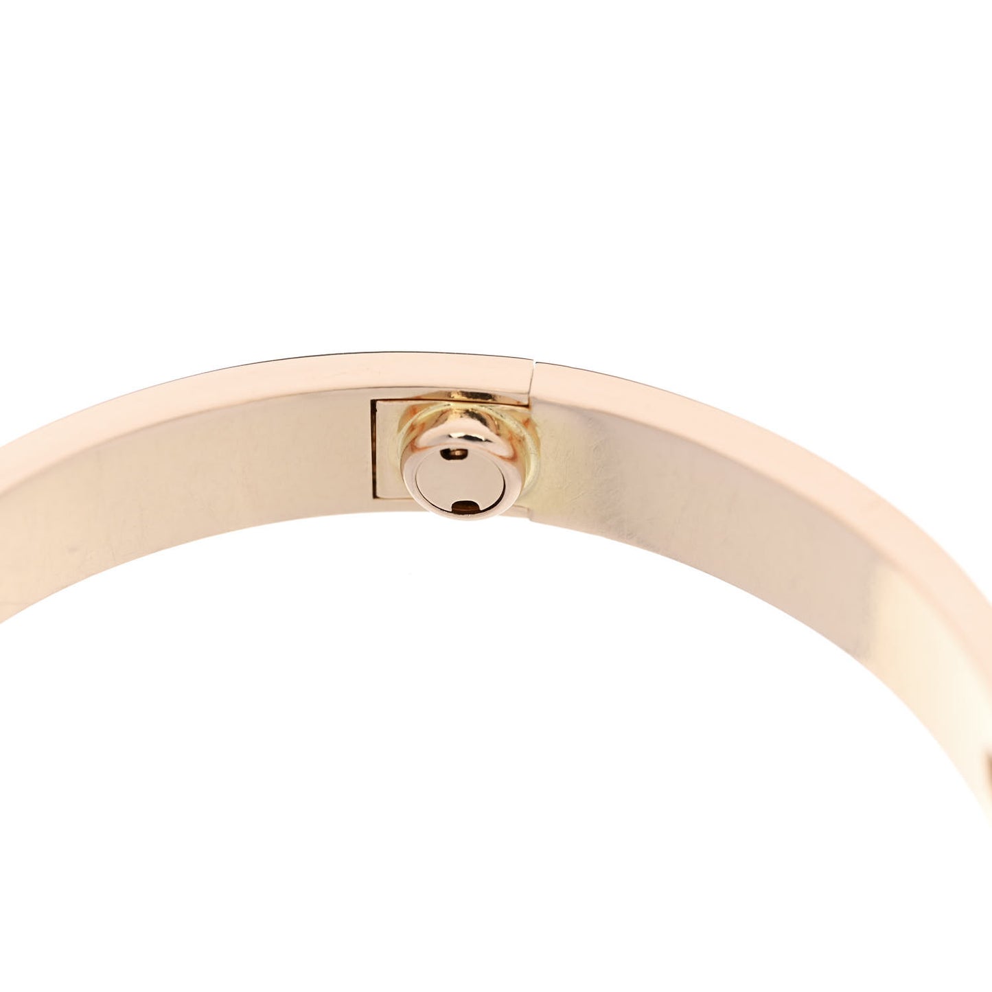 18K Pink Gold 4 Diamond LOVE Bracelet 16