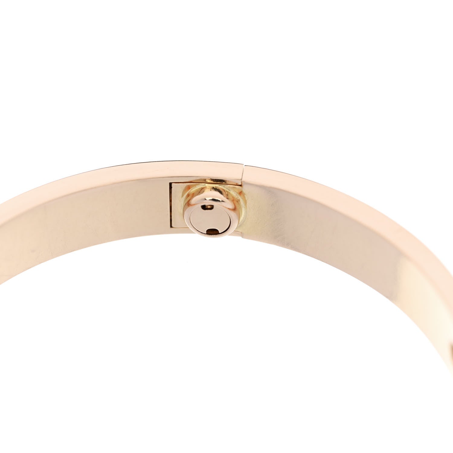 Cartier 18K Pink Gold 4 Diamond LOVE Bracelet 16 6 of 9