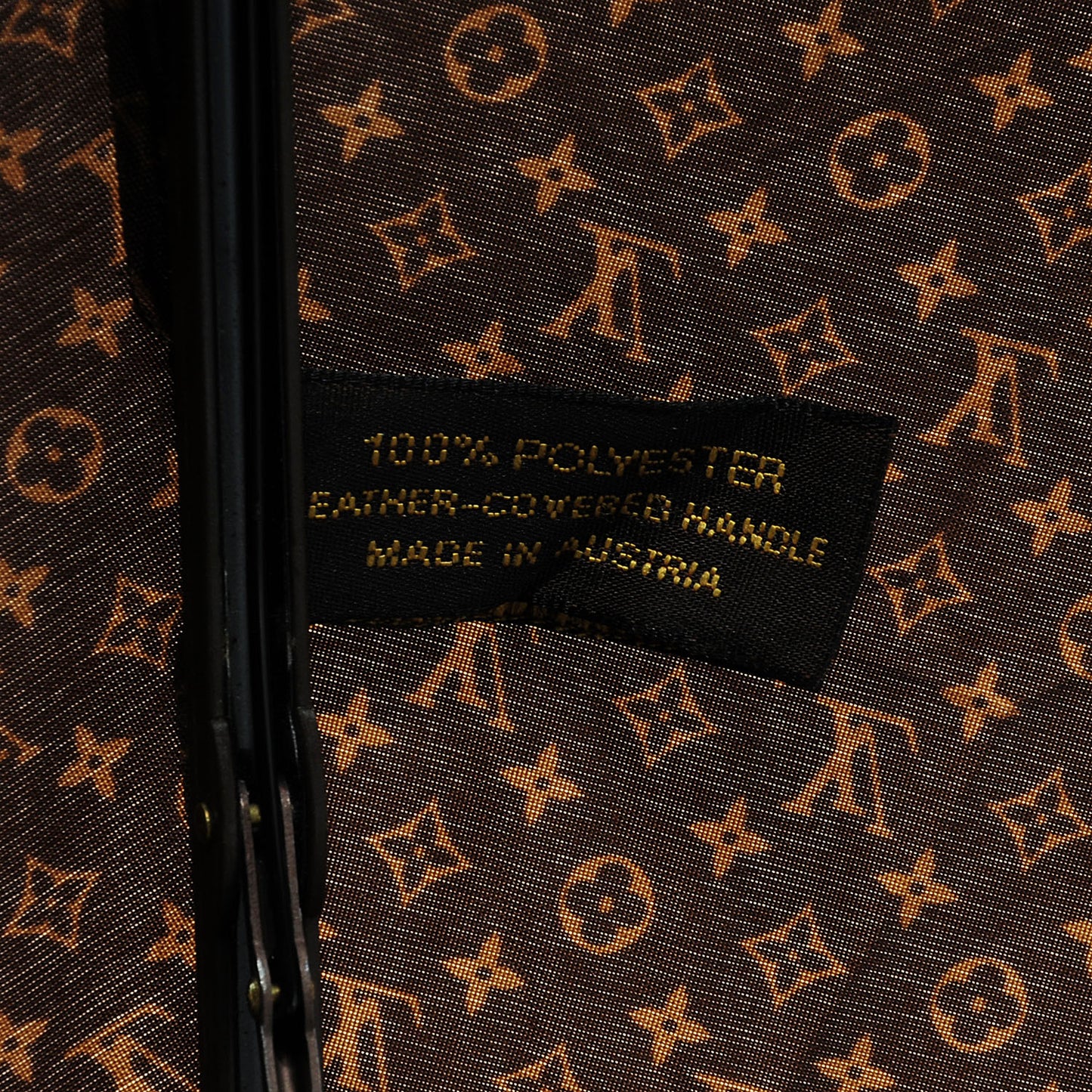 Monogram Ondees Compact Umbrella Marron