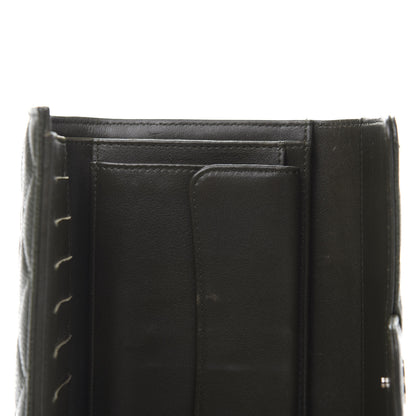 Chanel Caviar Quilted Large Flap Wallet Dark Green 8 of 13
