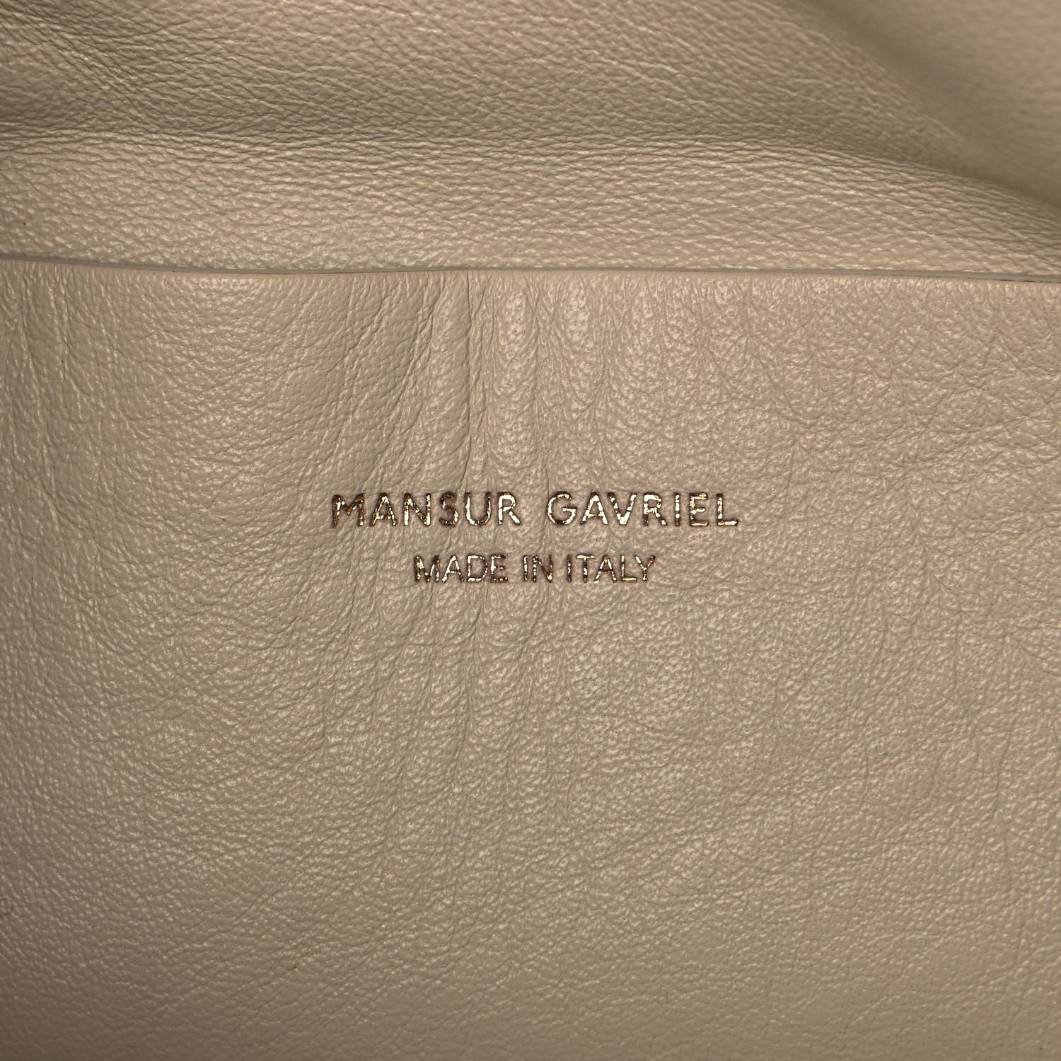 Mansur Gavriel Lambskin Mini Protea Bag Biscotto 6 of 11