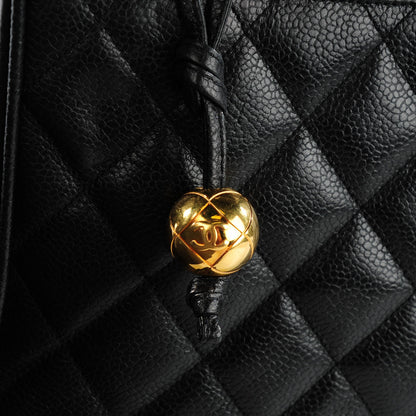 Chanel Caviar Quilted Shoulder Bag Black 5 of 8