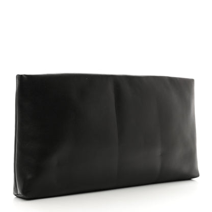 Saint Laurent Lambskin Long Calypso Pouch Black 3 of 7