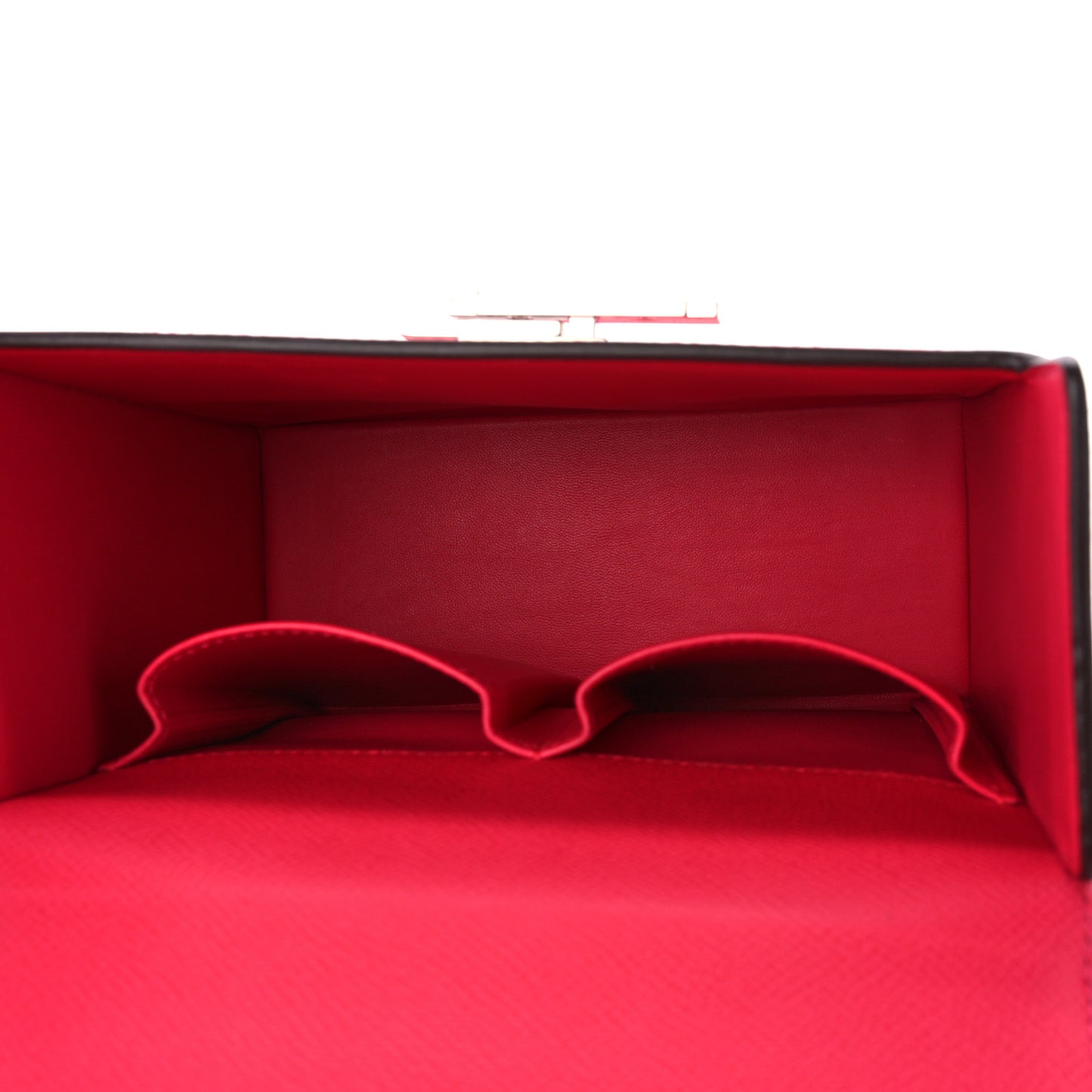 Epsom Cinhetic Boxy Top Handle Bag Rose Extreme