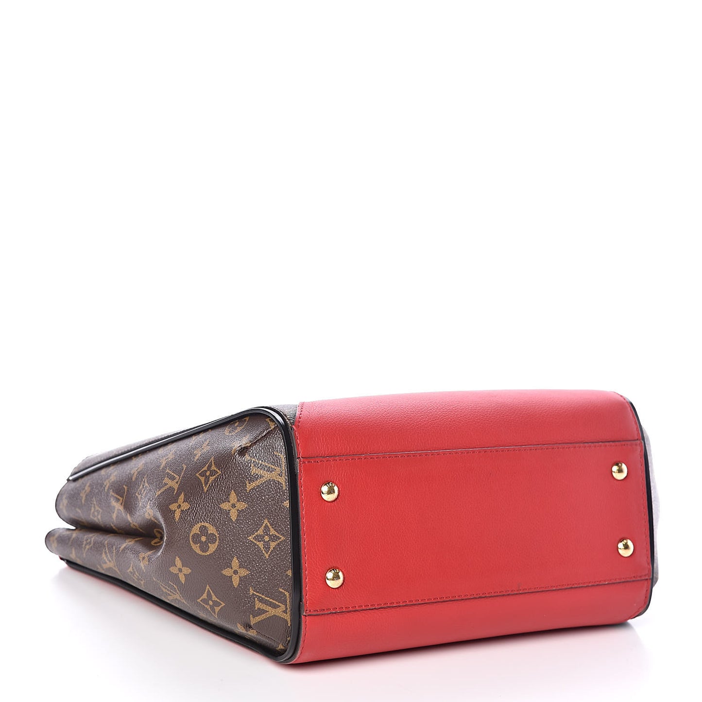 Calfskin Monogram Kimono Tote Cherry