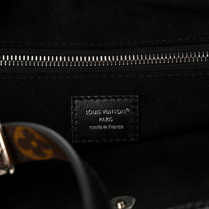 Louis Vuitton Lambskin CarryAll Vibe MM Black 6 of 9