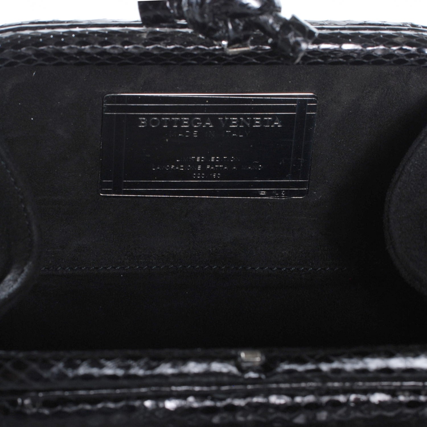 Bottega Veneta Multi Stone Python Knot Clutch 5 of 6