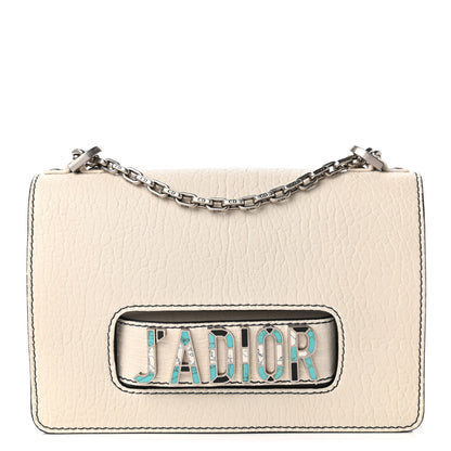Christian Dior Canyon Grained Lambskin J'Adior Chain Flap Bag Off White 1 of 10