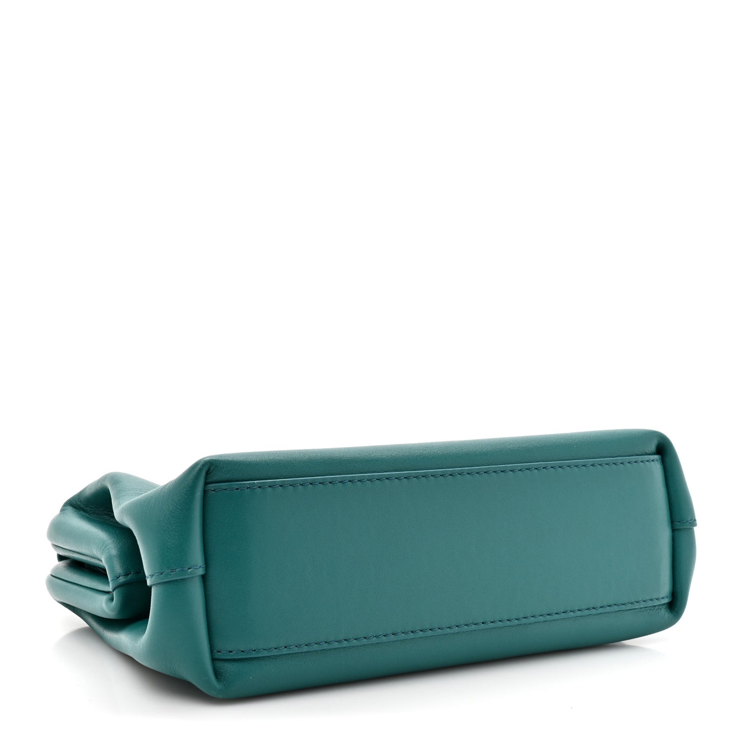 Calfskin Small The Point Triangle Bag Mallard