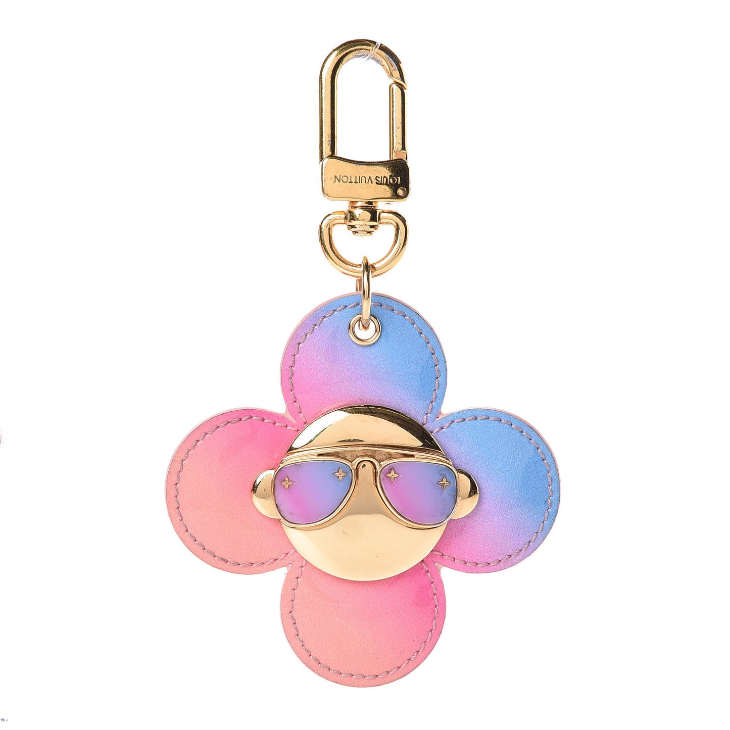 Vivienne Head Grease Bag Charm Key Holder