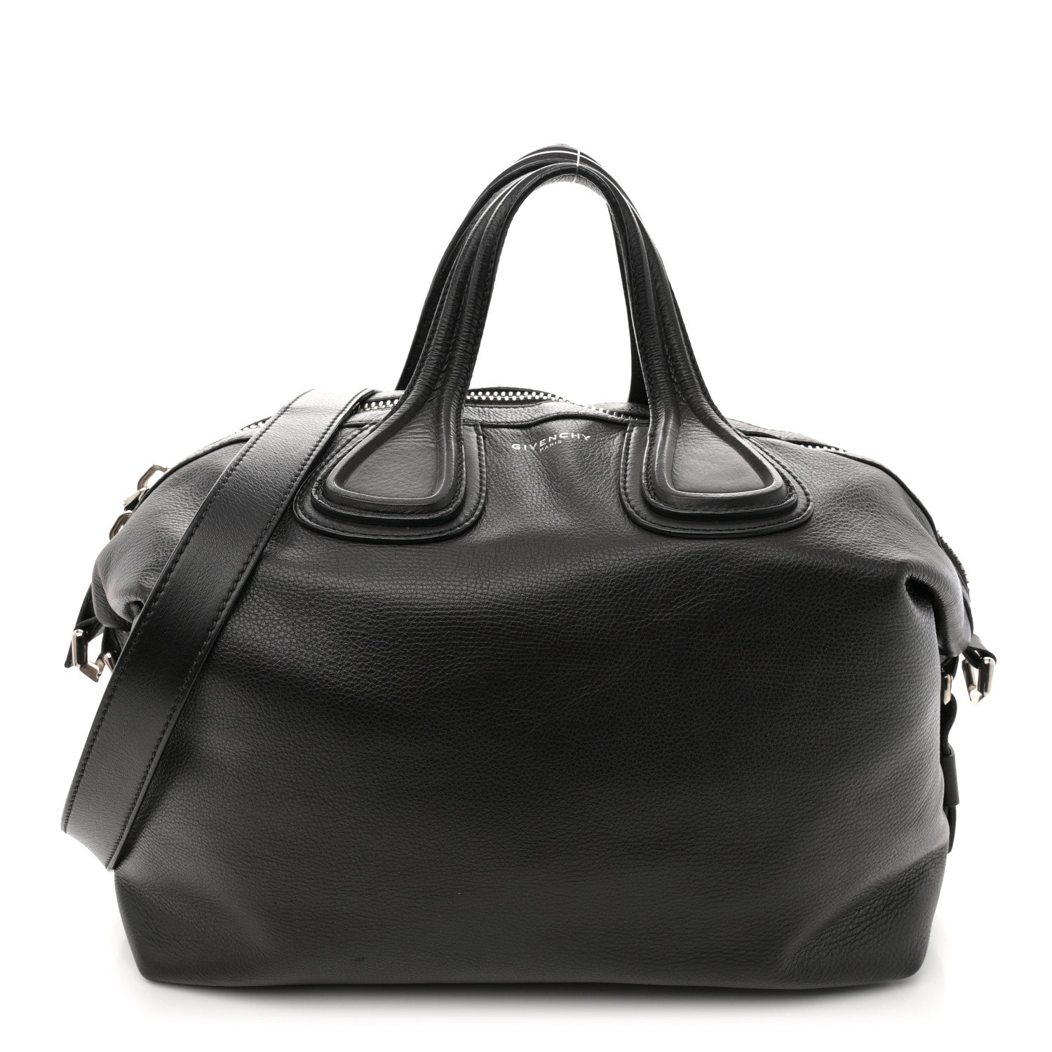 Givenchy Waxy Grained Calfskin Medium Nightingale Black 1 of 14