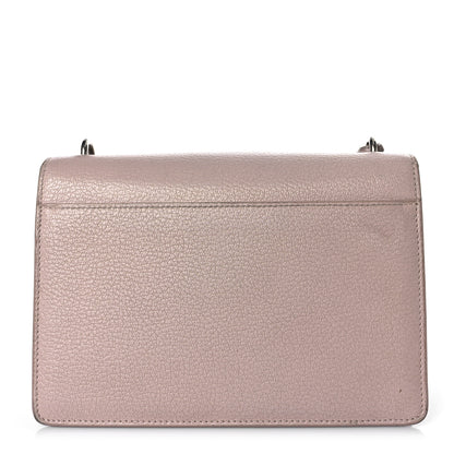 Saint Laurent Grained Calfskin Medium Monogram Marble Pink 13 of 23